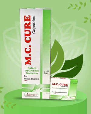 M.C. CURE Capsules – Ayurvedic Medicine for Menses Disorders