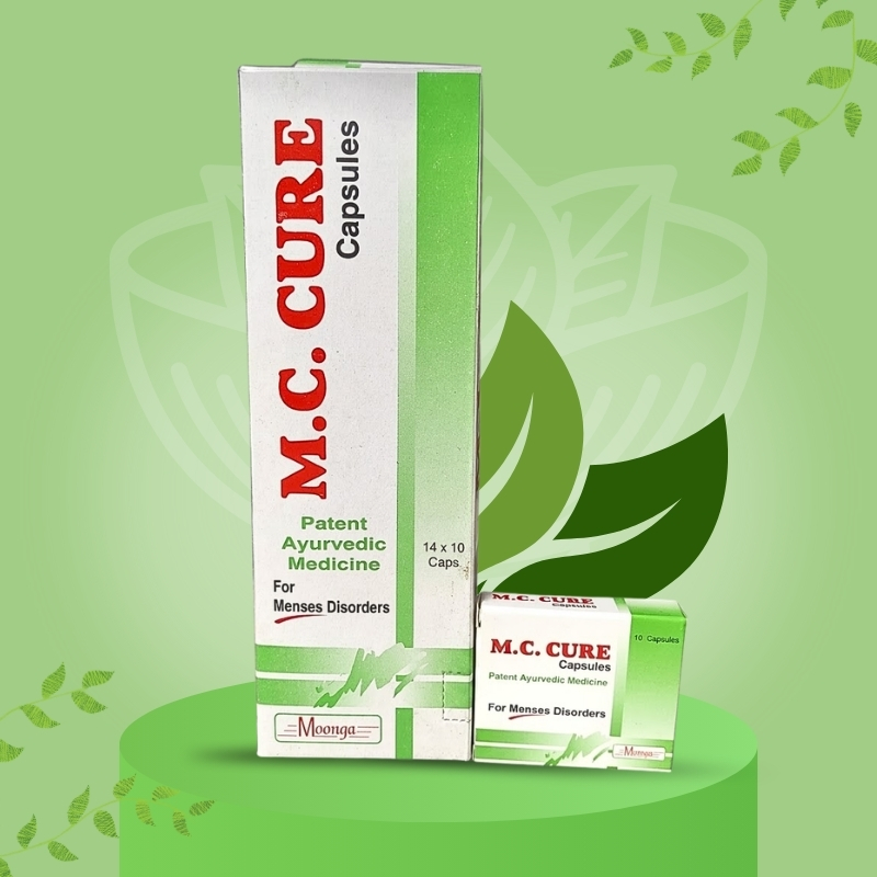 M.C. CURE Capsules – Ayurvedic Medicine for Menses Disorders