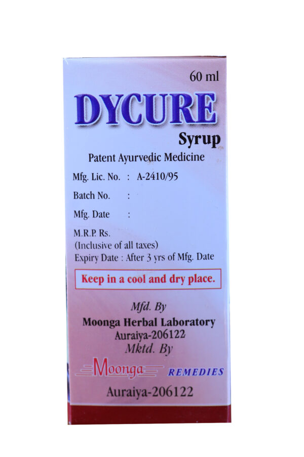 Dycure Syrup - Pediatric Antidiarrheal Formula - Image 2