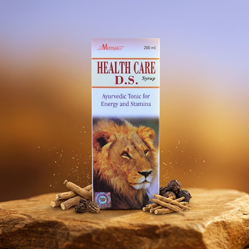 HEALTH CARE D.S. Syrup – Ayurvedic Energy & Stamina Booster (200ml) - Image 2