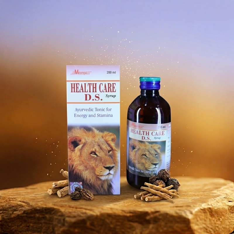HEALTH CARE D.S. Syrup – Ayurvedic Energy & Stamina Booster (200ml)