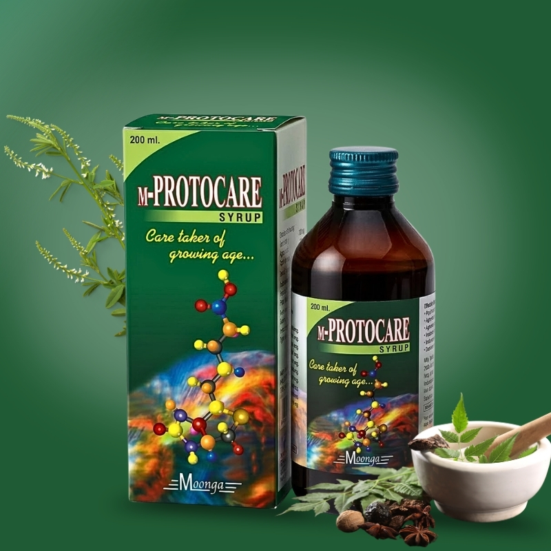 M-PROTOCARE Syrup – Ayurvedic Growth & Immunity Booster (200ml)