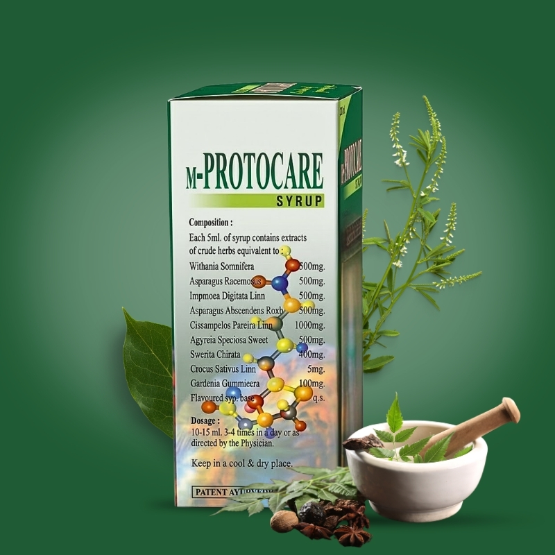 M-PROTOCARE Syrup – Ayurvedic Growth & Immunity Booster (200ml) - Image 2