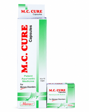 M.C. CURE Capsules – Ayurvedic Medicine for Menses Disorders