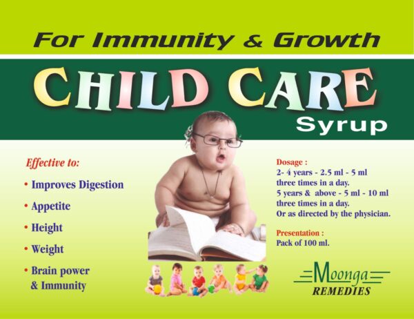 CHILD CARE Syrup – Ayurvedic Immunity & Growth Booster (100ml) - Image 5