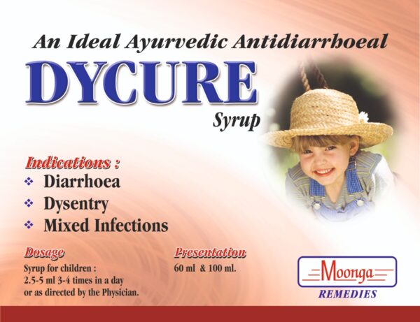 Dycure Syrup - Pediatric Antidiarrheal Formula - Image 4