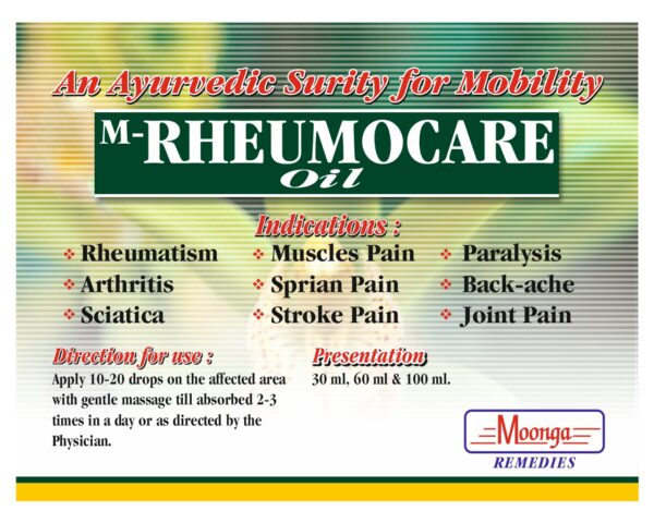 M-RHEUMOCARE Oil – Ayurvedic Joint & Muscle Pain Relief Oil - Image 5