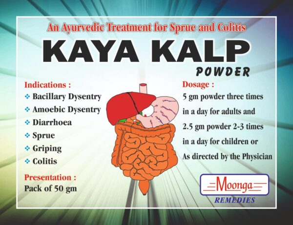 KAYA KALP Powder – Ayurvedic Digestive & Detox Formula (50gm) - Image 2