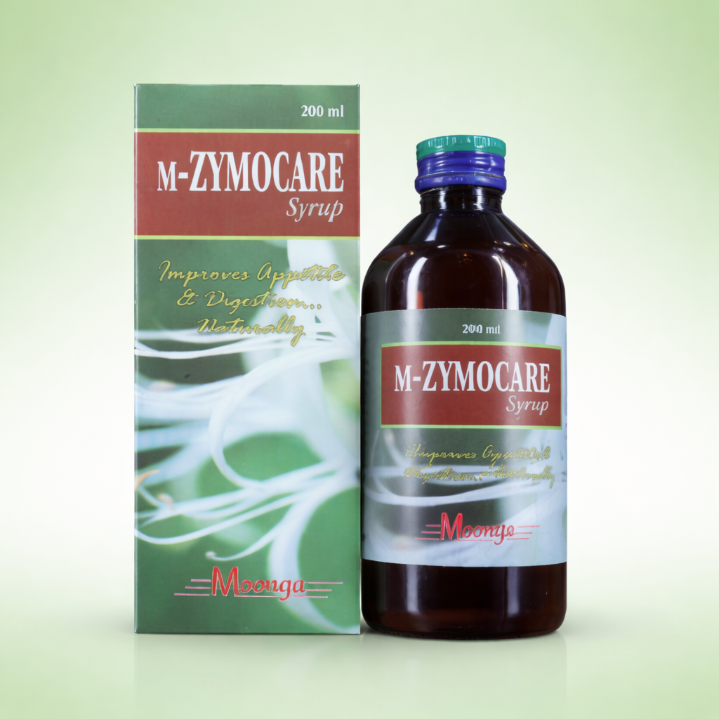 M-ZYMOCARE Syrup – Ayurvedic Digestive Tonic for Appetite & Digestion