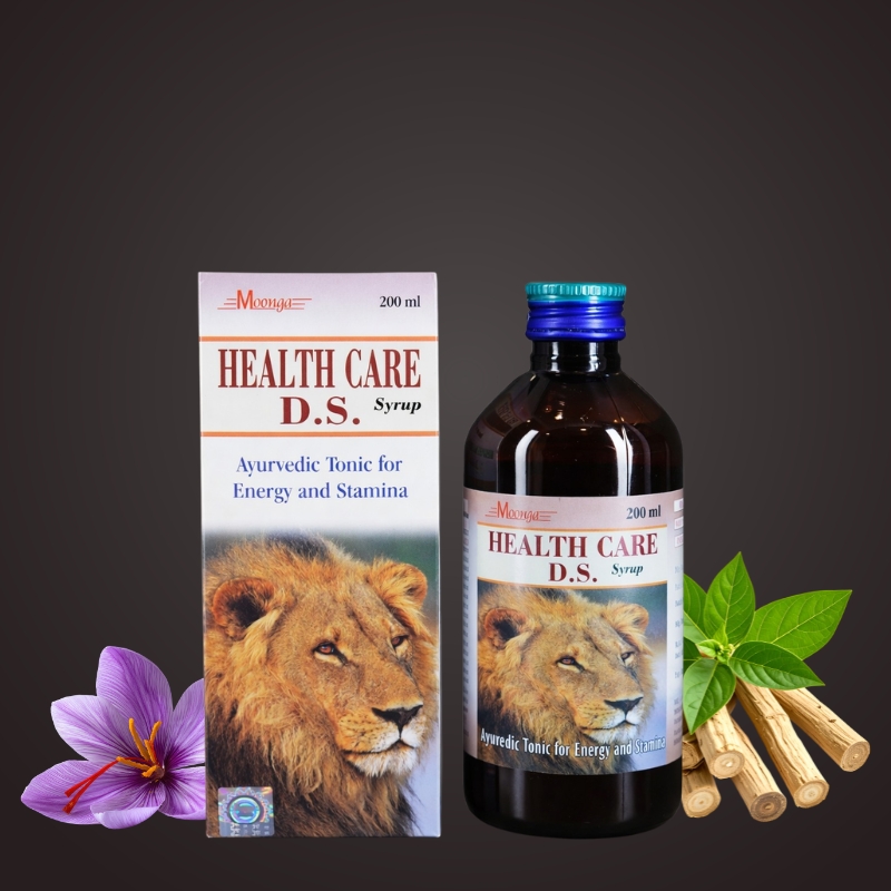 HEALTH CARE D.S. Syrup – Ayurvedic Energy & Stamina Booster (200ml)